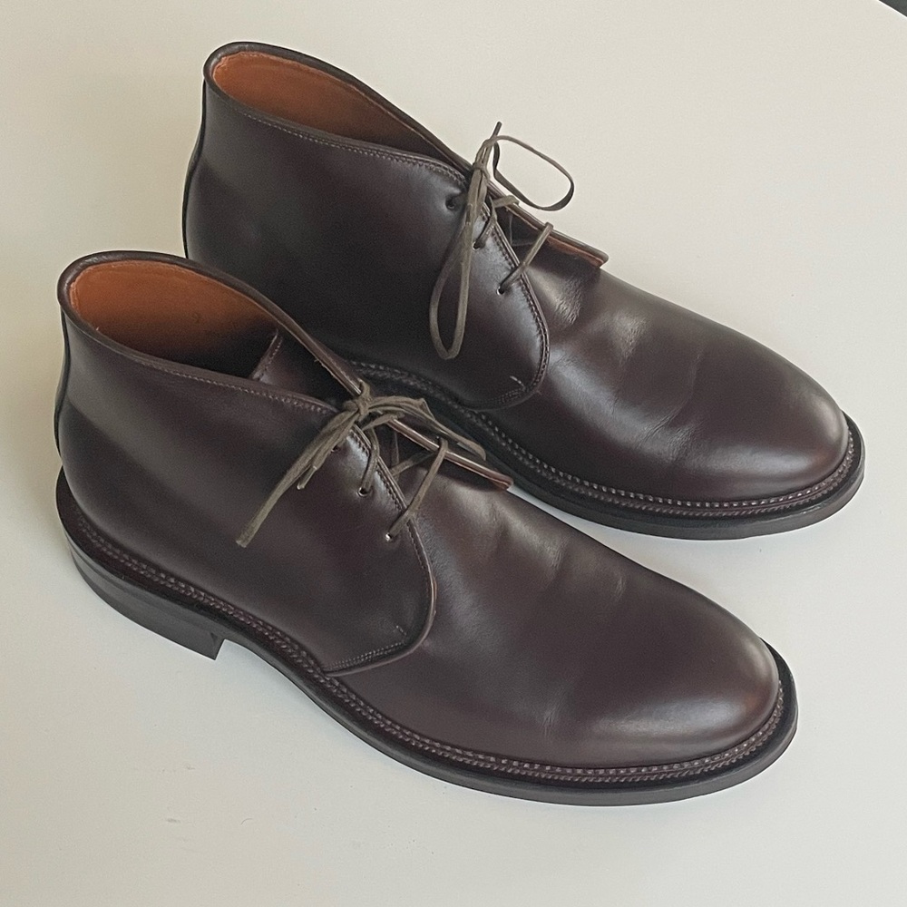 Viberg Uplands Chukka Boot Annonay Calf Leather - 9E 6478